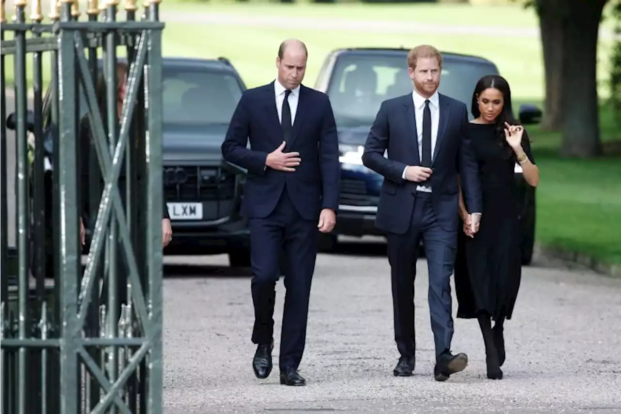 William and Harry to join King Charles in silent procession behind Queen's coffin | CNN