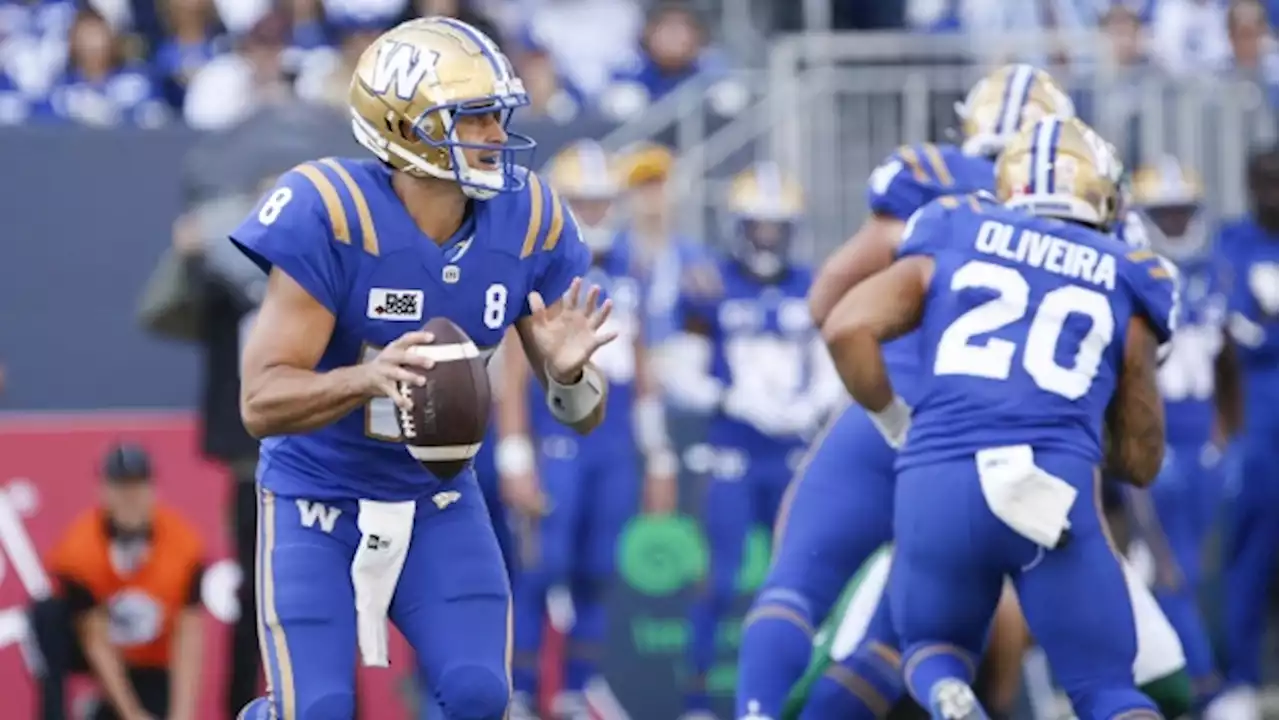 Blue Bombers can become first CFL team to clinch home playoff game