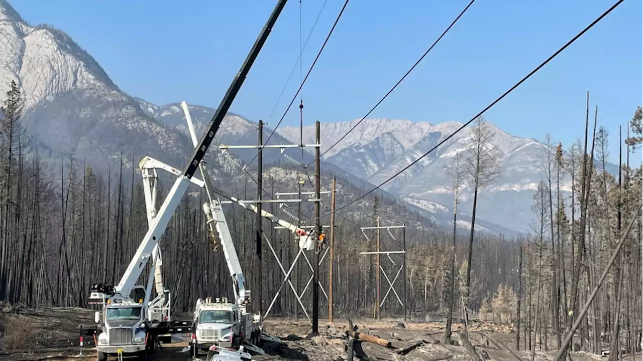 Stable power returned to Jasper 10 days after wildfire destroyed part of system