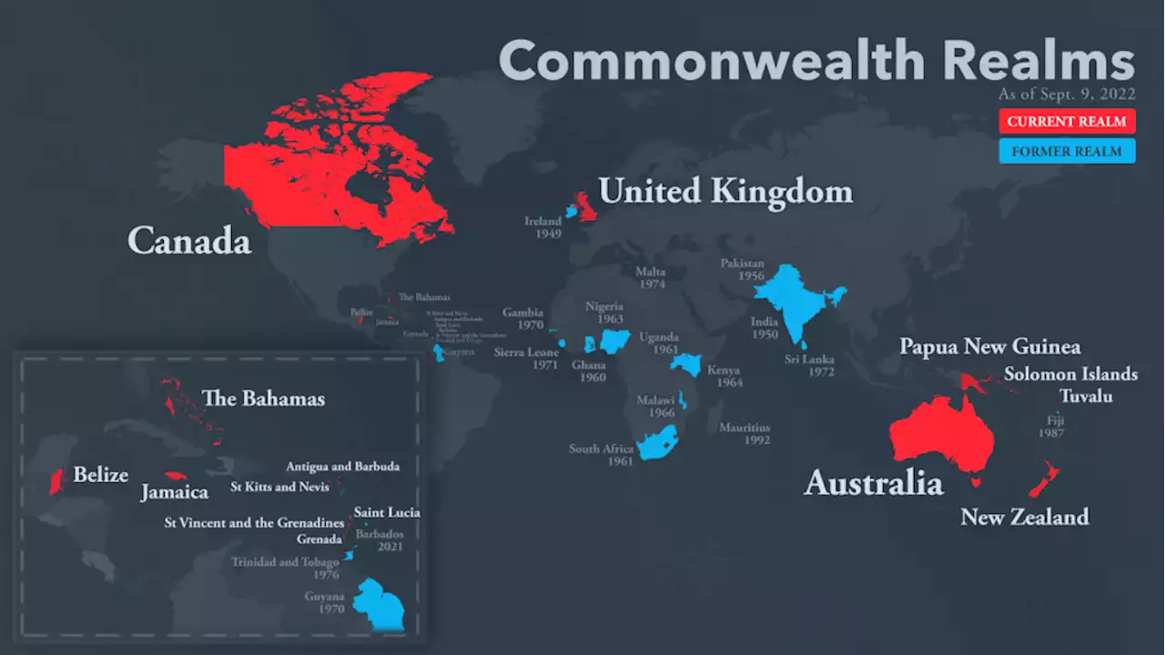 King Charles III: What are the nations under the Commonwealth?