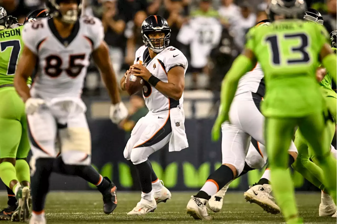 Broncos quarterback Russell Wilson not bothered by boos in return to Seattle