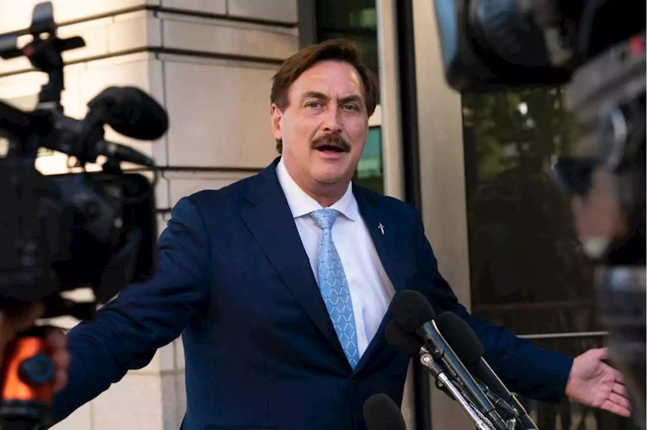 MyPillow exec Lindell says FBI agents seized his cellphone