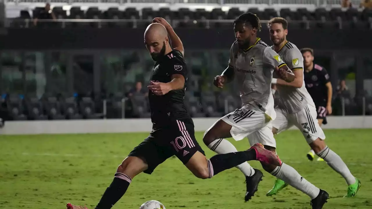 Columbus Crew lose 2-1 to Inter Miami CF after lengthy weather delay