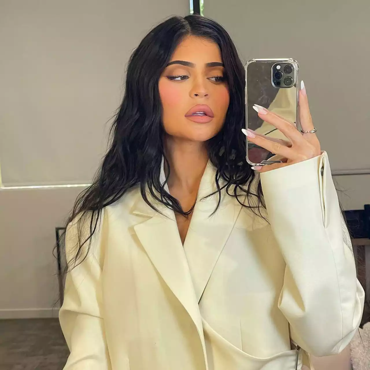 Kylie Jenner Posts Candid Video Getting Breast Milk on Her Shirt While Lactating - E! Online