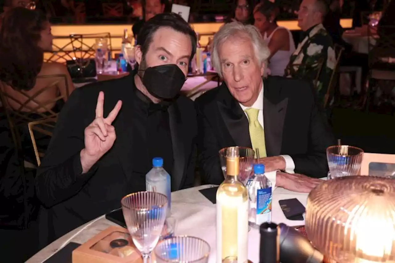 Bill Hader Masked Up For The Emmys — And Twitter Approves