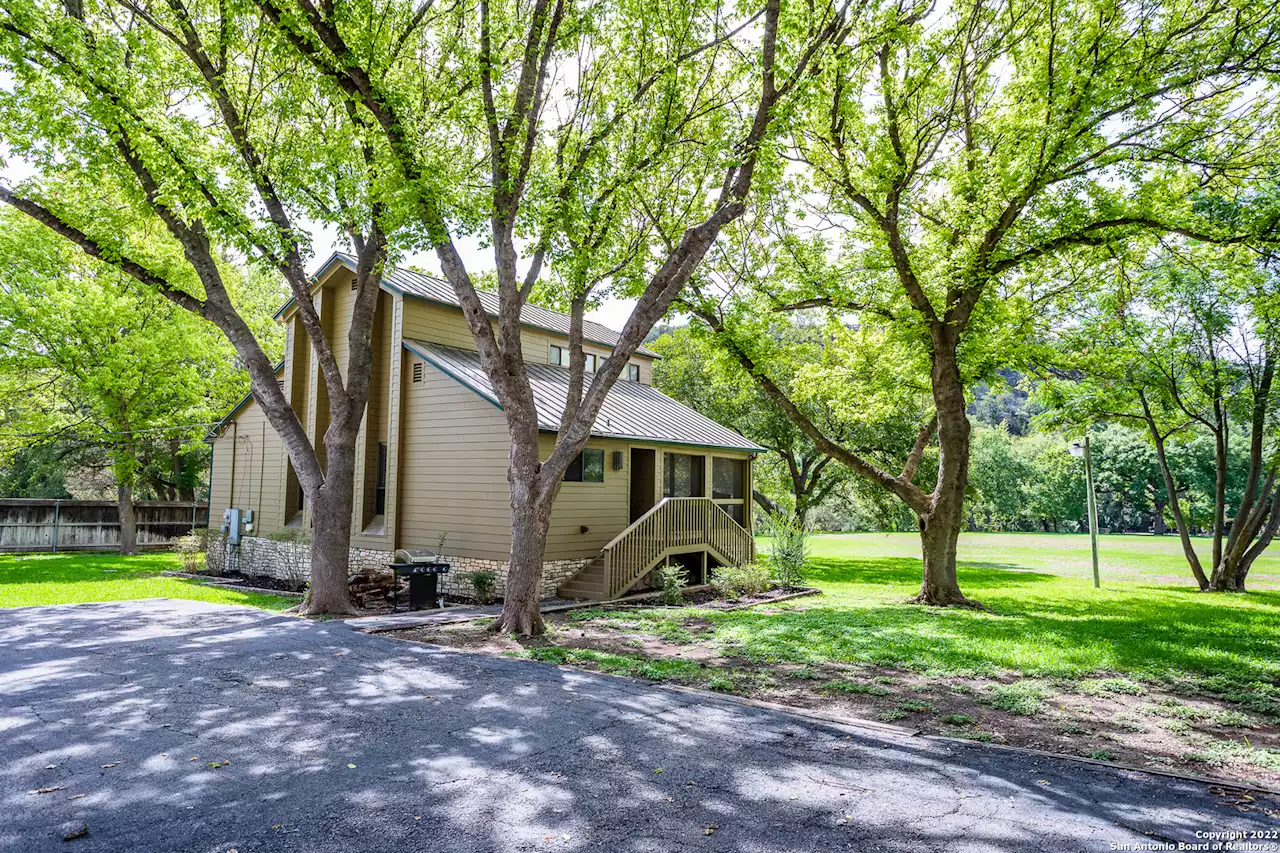 For $2M, Hill Country home along Guadalupe River that ‘survived’ the drought