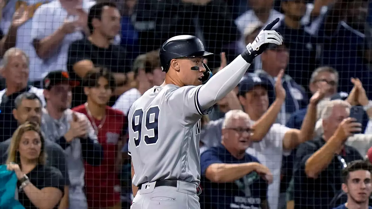 Aaron Judge enters Triple Crown conversation with 2-homer game vs Red Sox