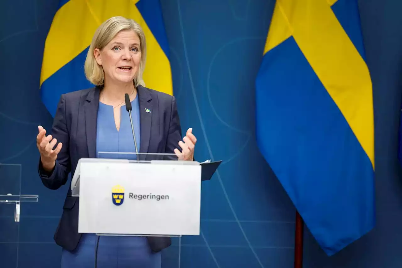 Swedish Prime Minister Andersson concedes election, right bloc prepares for power