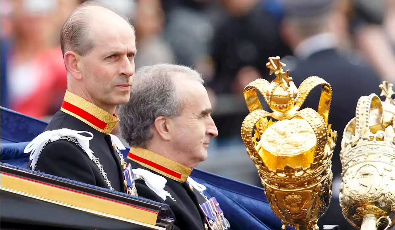 The Queen's beloved Page who starred in James Bond sketch seen in the procession