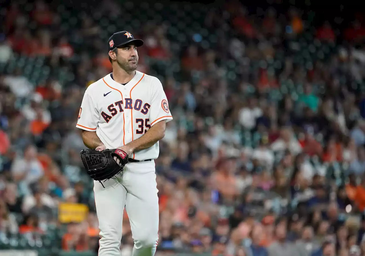 Astros' Justin Verlander scheduled to come off injured list, will start Friday