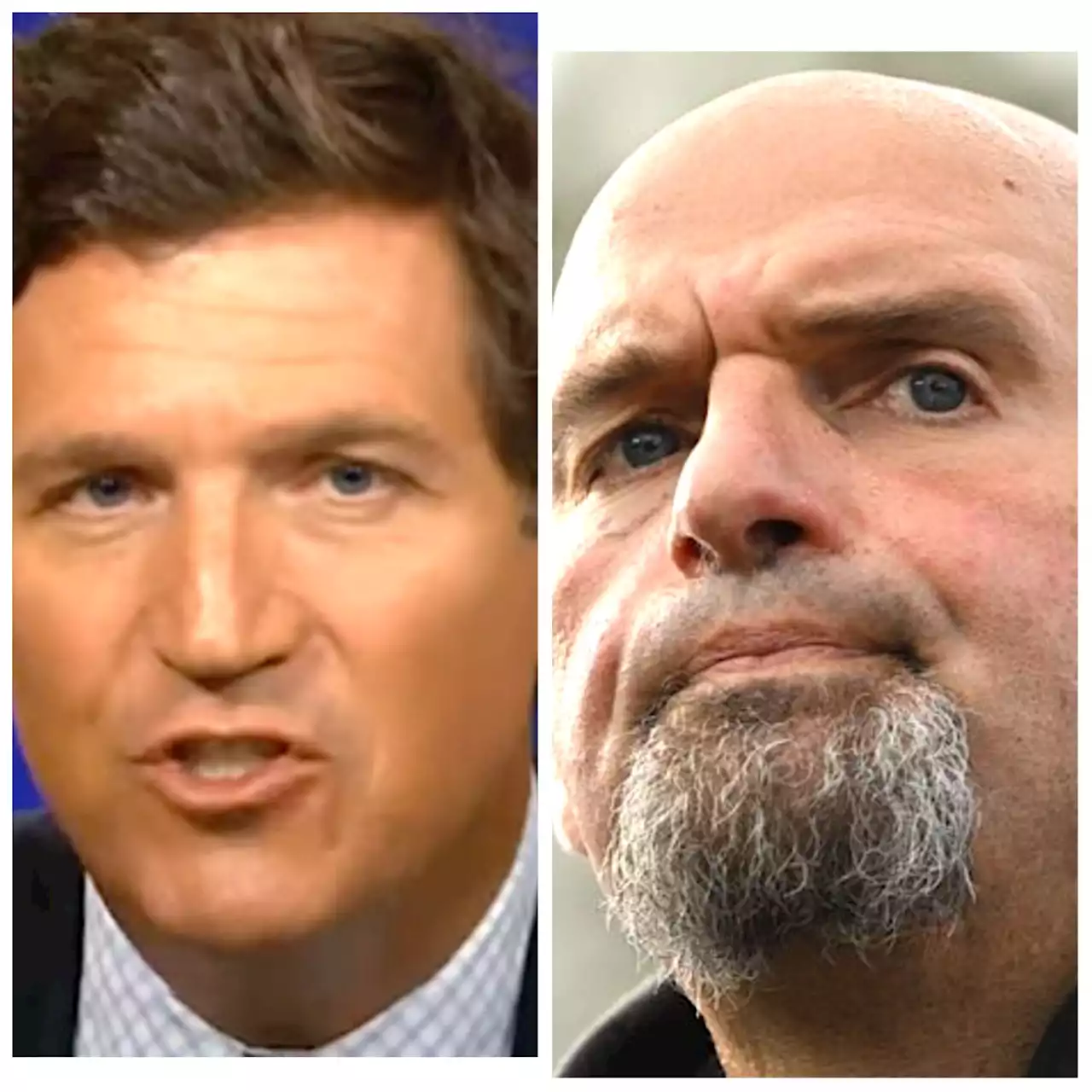 Tucker Carlson Mocks John Fetterman's 'Lump' Like A Low-Rent Comic