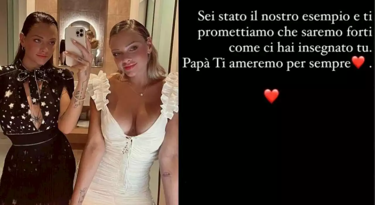 Le Donatella, morto il papà di Silvia e Giulia Provvedi: «Saremo forti come ci hai insegnato tu»