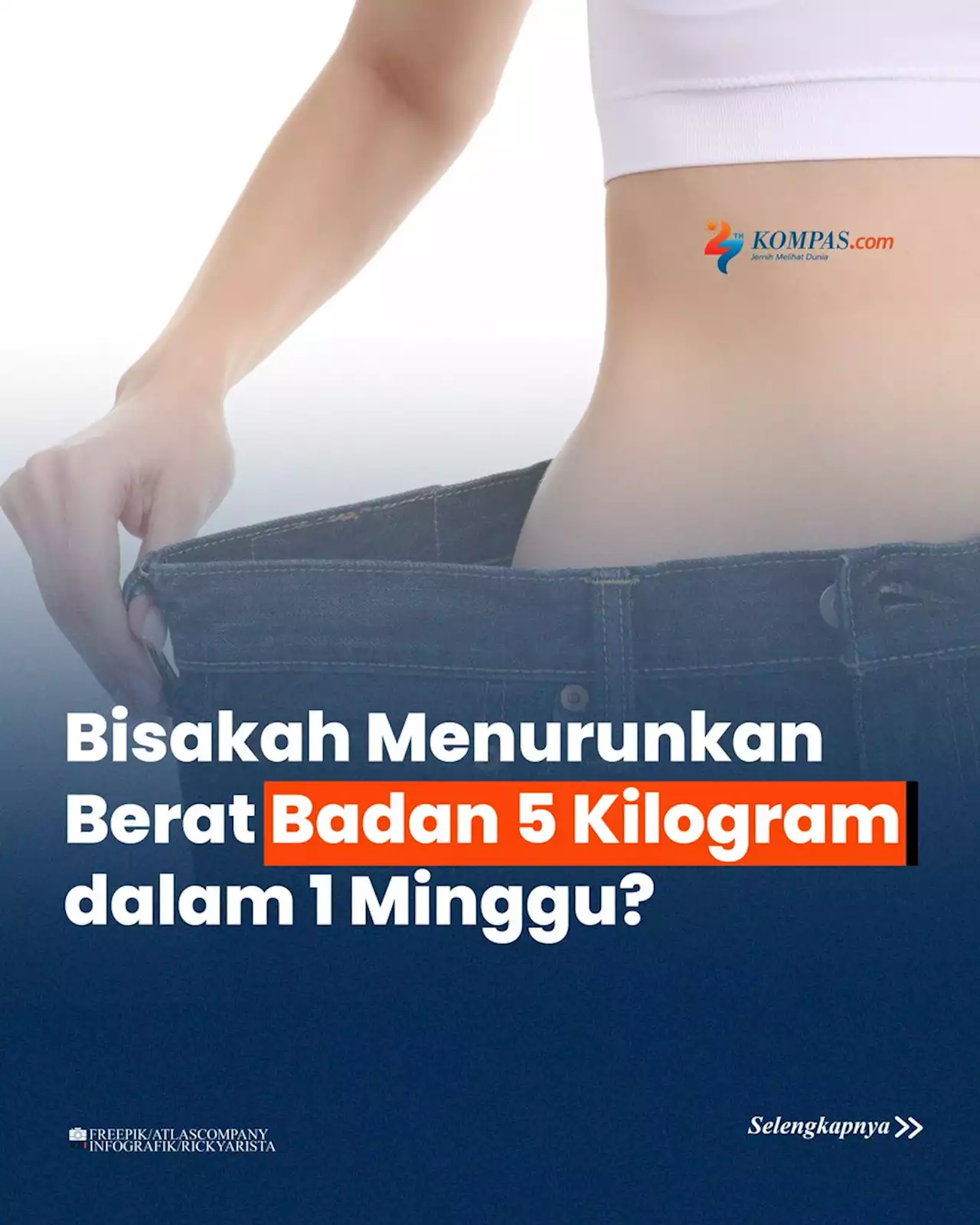 Bisakah Menurunkan Berat Badan 5 Kilogram dalam 1 Minggu? Halaman all - Kompas.com