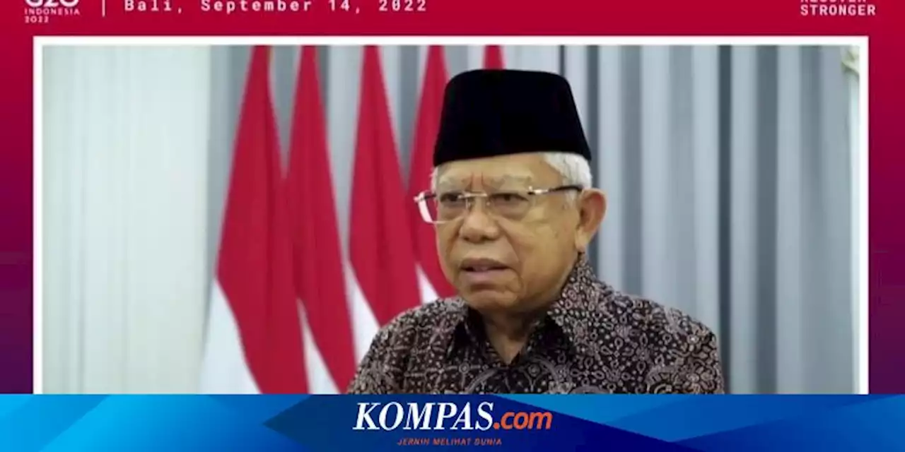 Pertemuan Menteri Ketenagakerjaan G20, Wapres Dorong Kerja Sama Wujudkan Dunia Kerja yang Inklusif