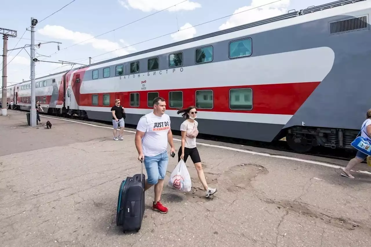 Двухэтажный поезд будет курсировать между Москвой и Орском с 11 декабря