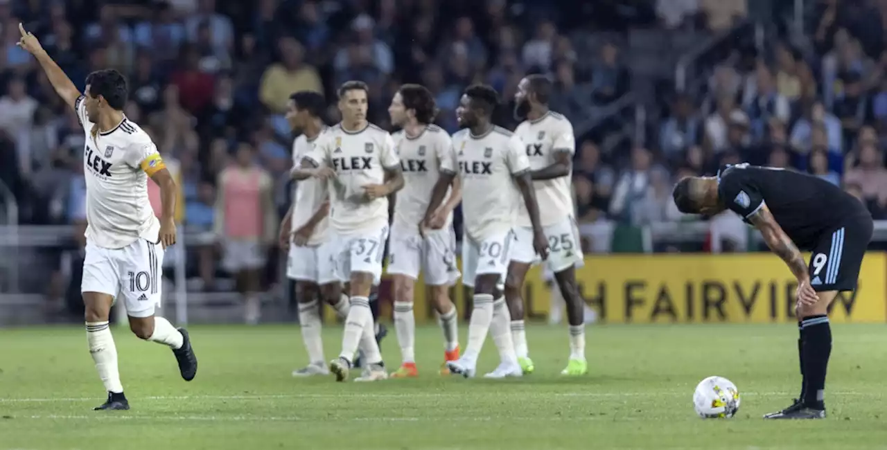 Carlos Vela’s equalizer gives LAFC a draw with Minnesota