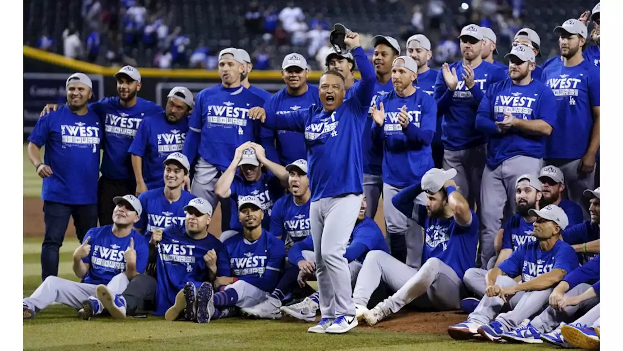 Dodgers clinch 9th NL West title in past 10 years with shutout of Diamondbacks