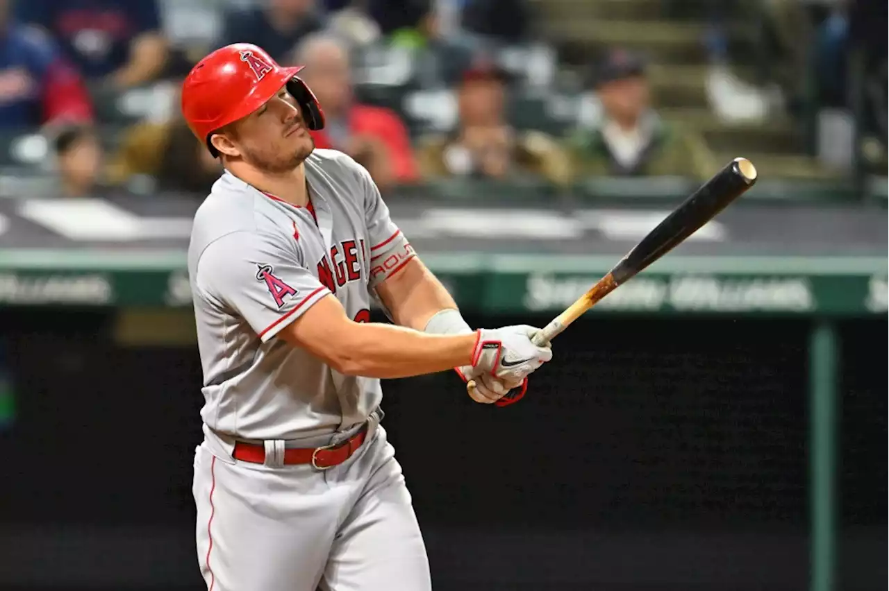 Mike Trout’s home run streak ends one game shy of record in Angels’ loss