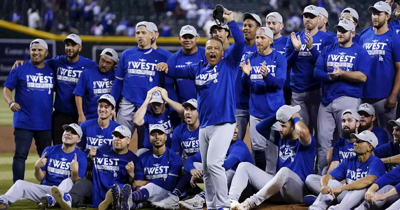 Dodgers clinch NL West for ninth time in 10 seasons with win over Diamondbacks