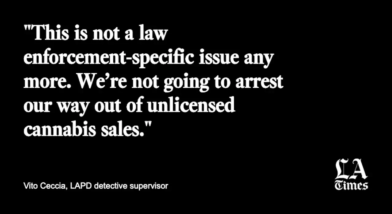 Killings, robberies, extortion. California can't stop its booming illegal cannabis stores