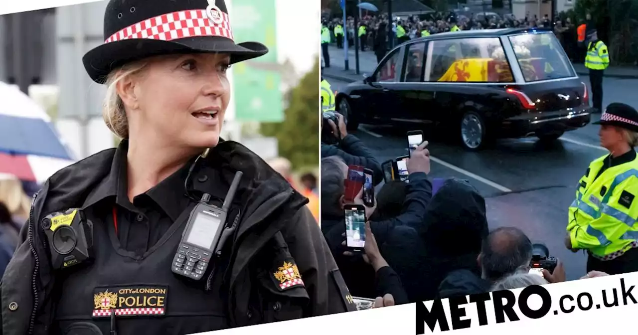 Penny Lancaster resumes police work as Queen arrives in London ahead of funeral