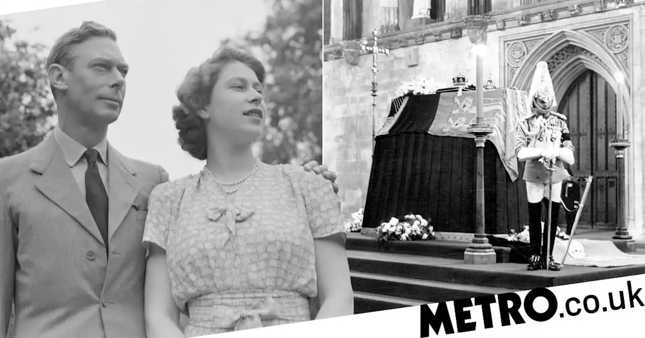 What it was like in London when King George VI was lying in state 70 years ago