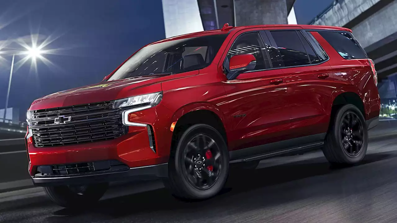 2023 Chevy Tahoe RST Performance Edition Is a Family SUV Hopped Up With Cop Car Parts