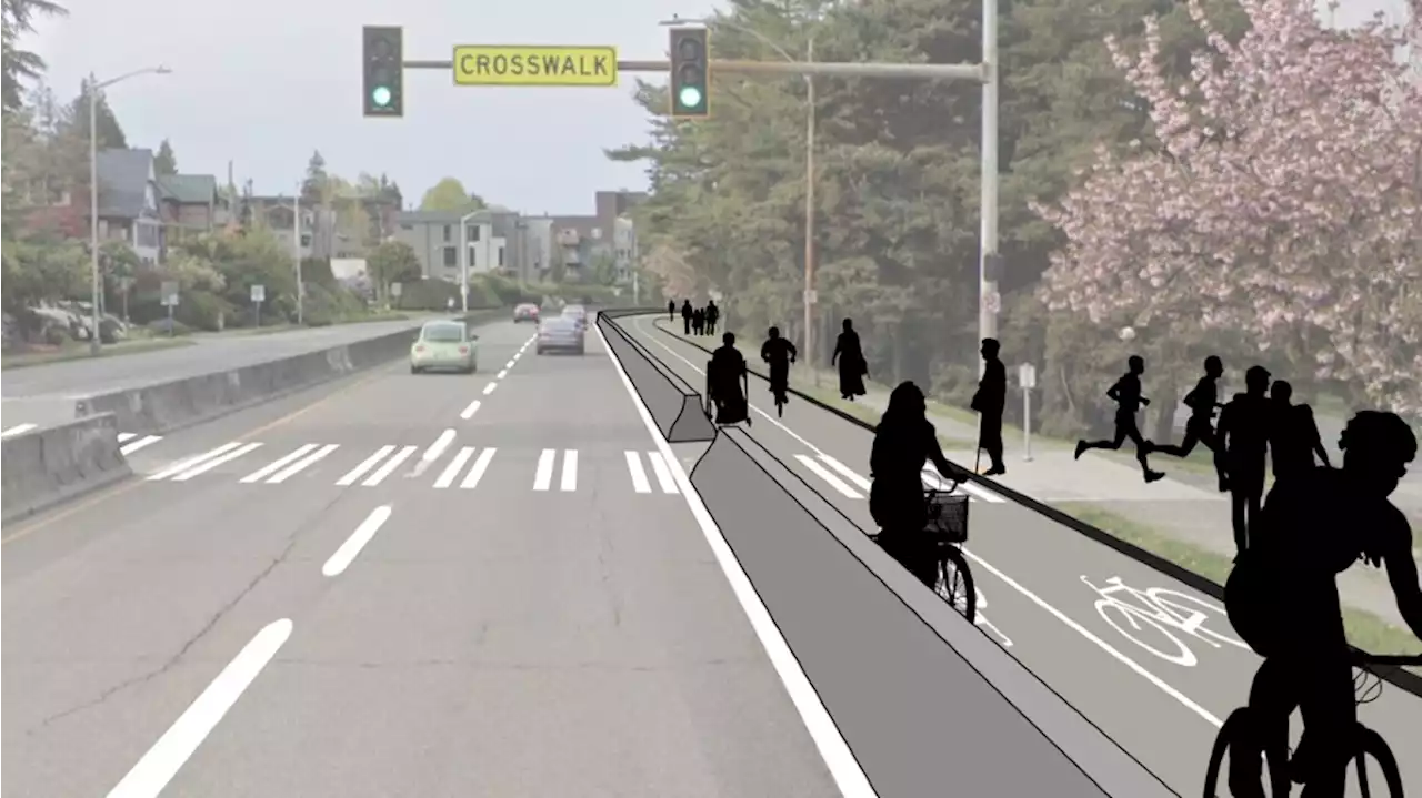 One lane of Aurora Ave to be converted into bike lane along Green Lake