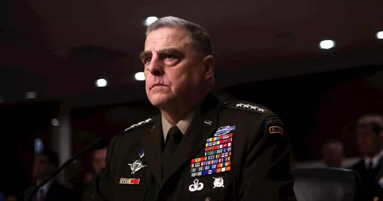 Trump allies in Congress set their sights on Gen. Milley, seen as a fierce critic of the former president