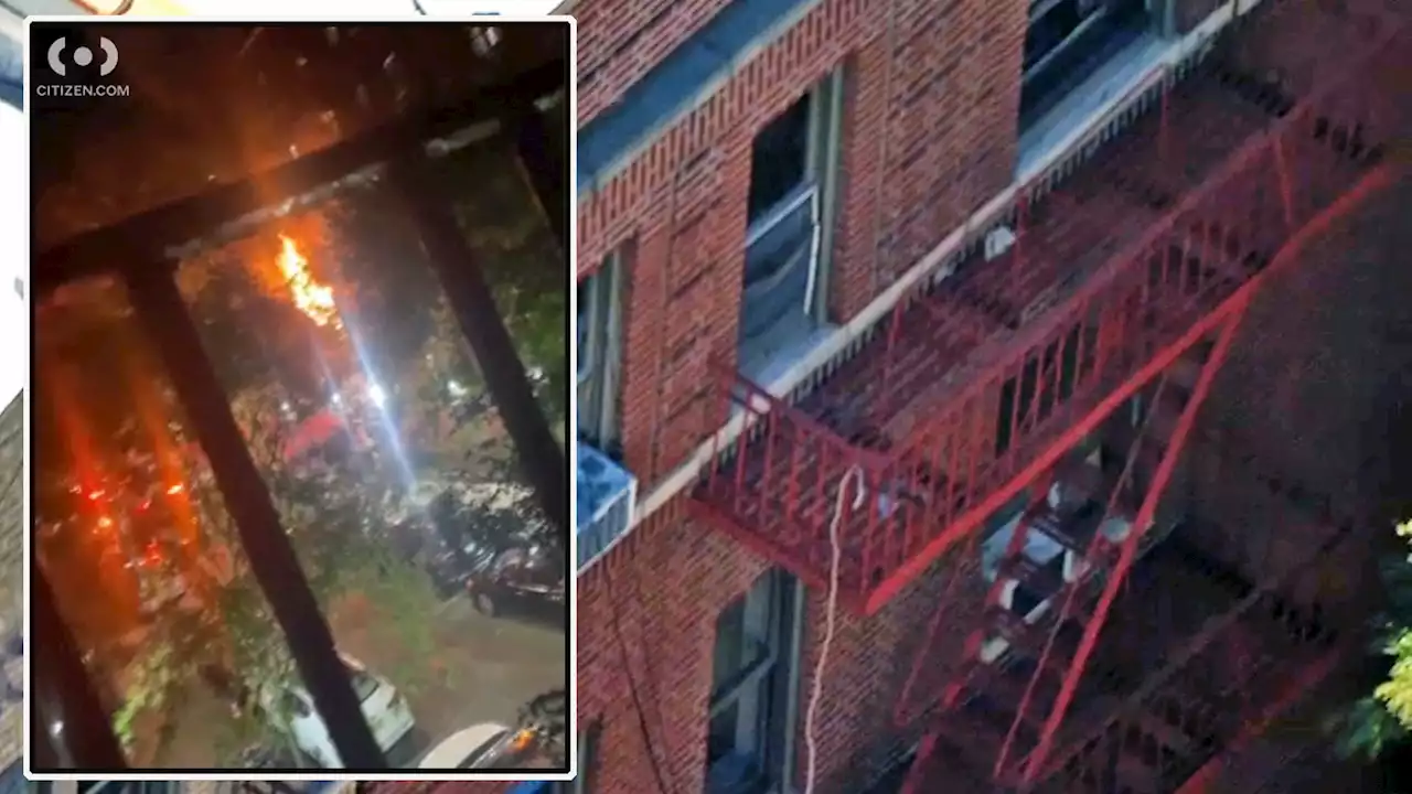 Woman Sleeps on MTA Bus, Mom of 6 Fearful as NYC Blaze Wipes Out Apartments