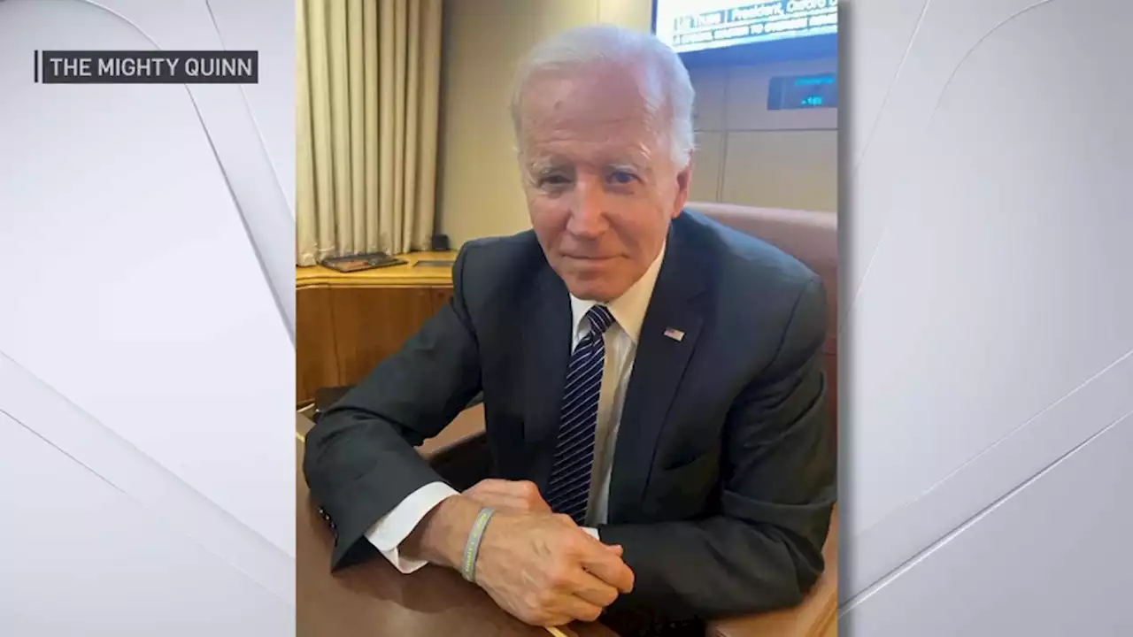 President Biden Shows Love for Boston's ‘Mighty Quinn' Amid Boy's Cancer Fight