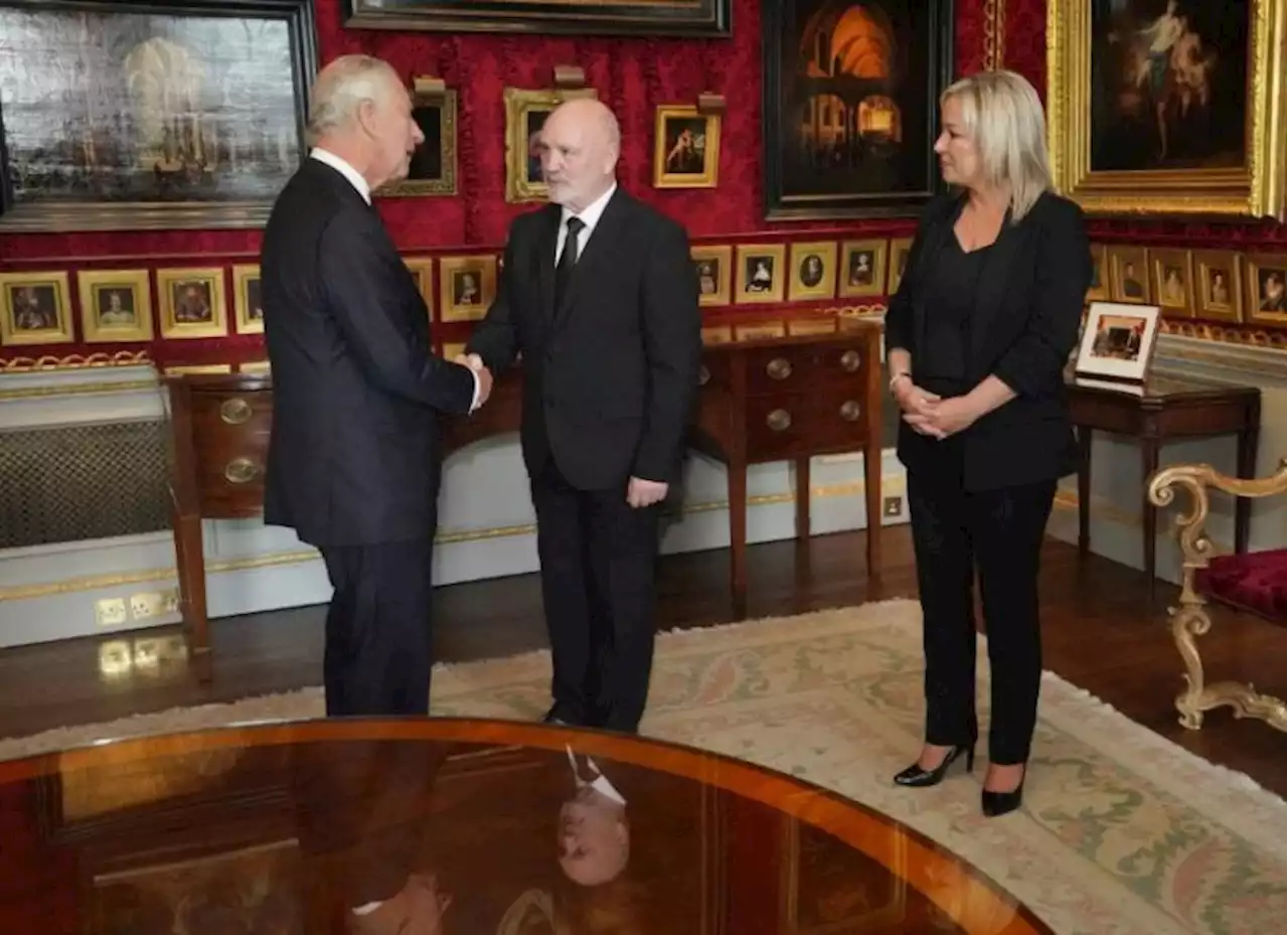 King Charles thanks Sinn Fein's O'Neill for 'incredibly kind' words