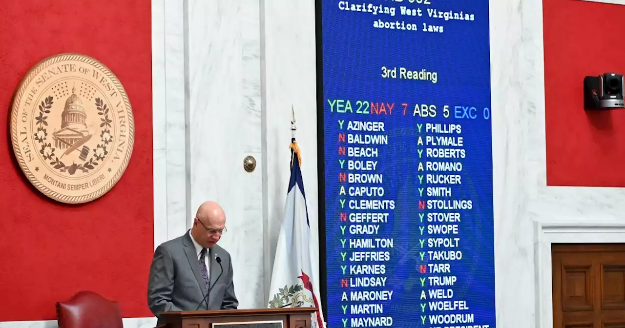 West Virginia Legislature Outlaws Abortion