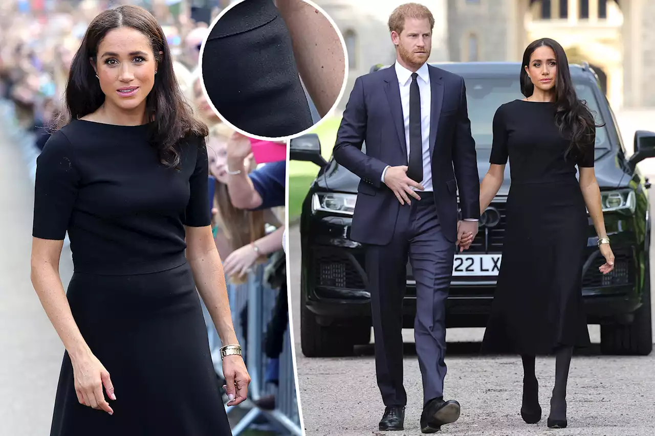 Meghan Markle sparks theories she wore a microphone to Queen’s memorial