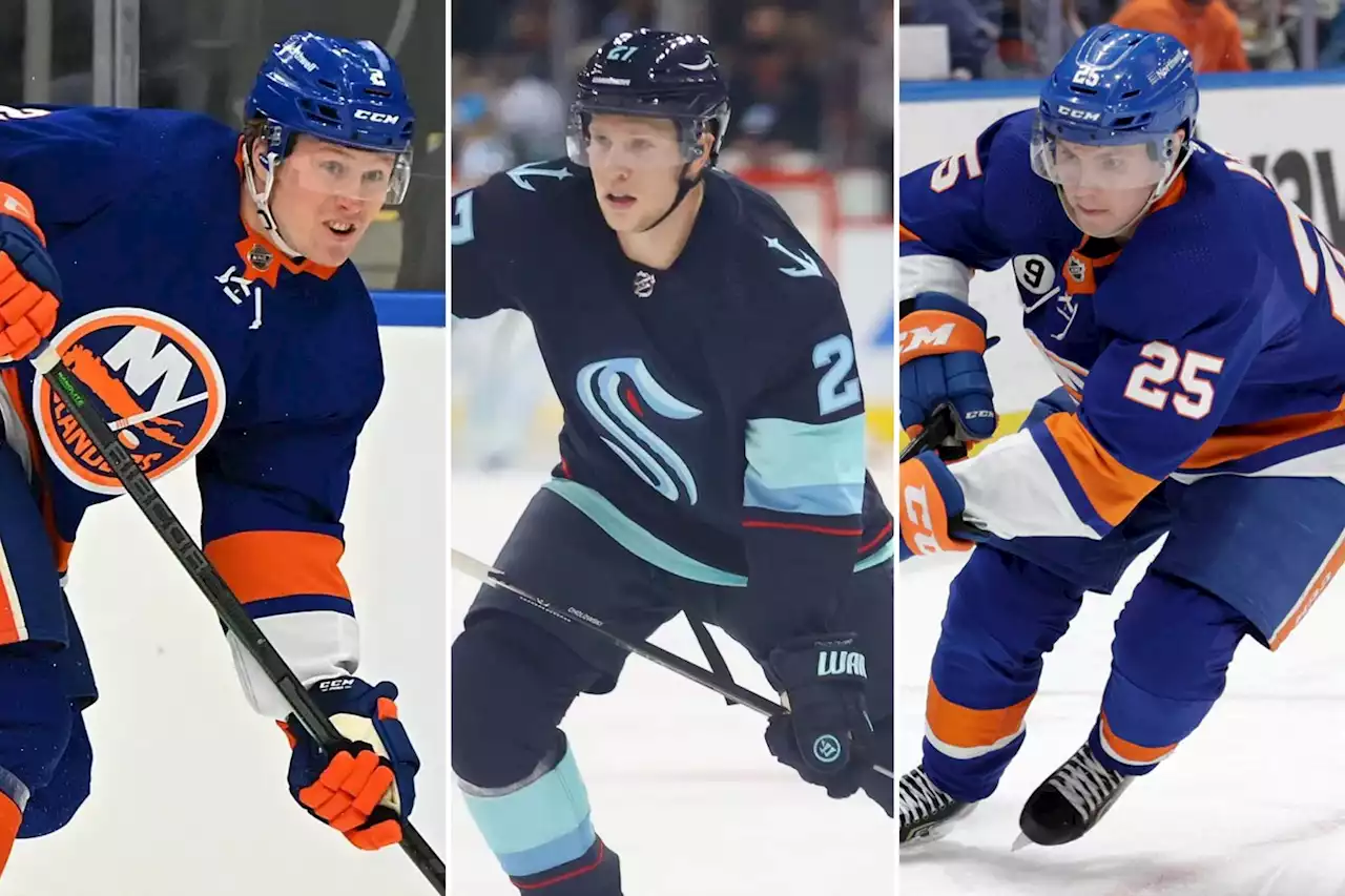 Sebastian Aho, Robin Salo, Dennis Cholowski in fight for Islanders starting spot