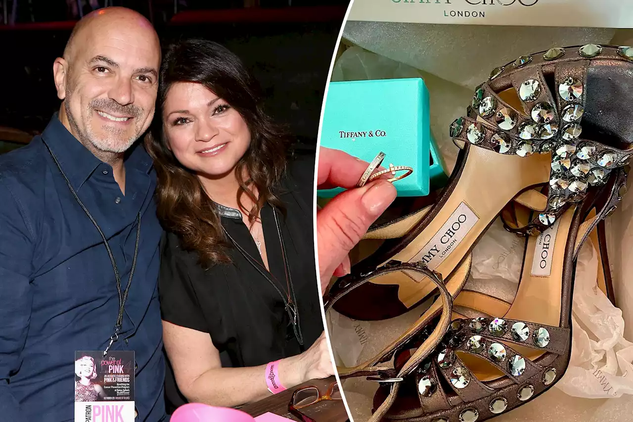 Valerie Bertinelli is selling rings, shoes from 2011 wedding to Tom Vitale