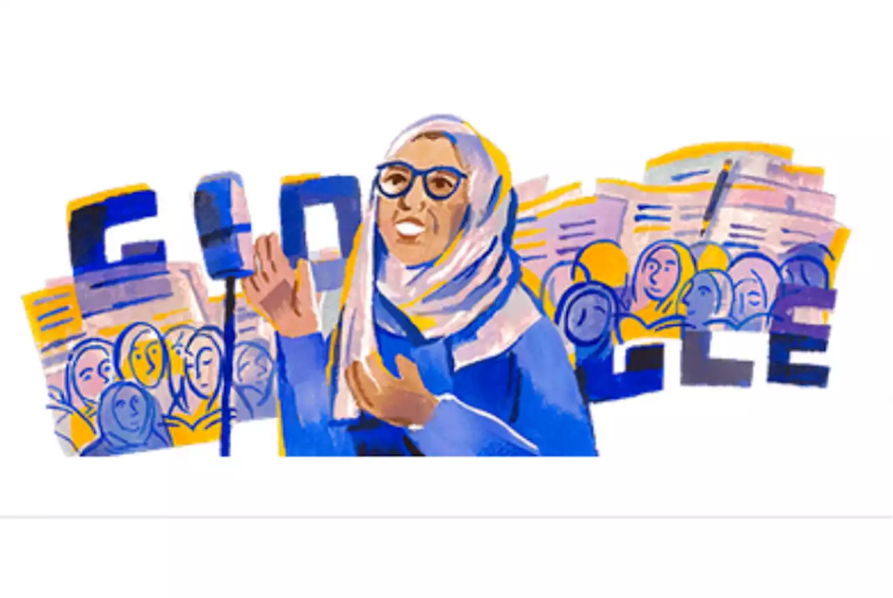 Sosok Hajjah Rangkayo Rasuna Said Hiasi Google Doodle Hari Ini |Republika Online