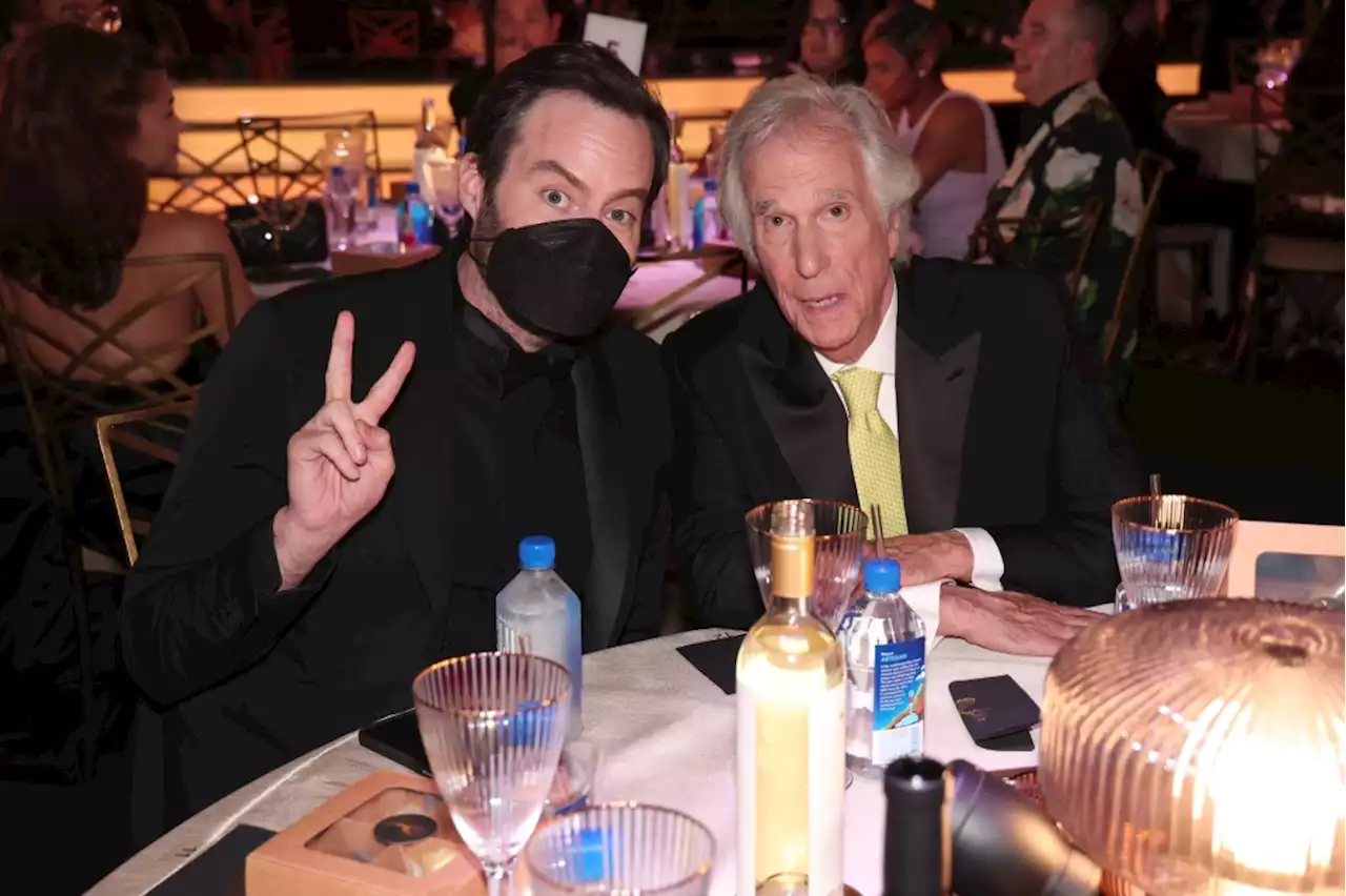 Bill Hader Wearing His Mask at the Emmys is Reminder That We're Still Very Much Living in a Pandemic