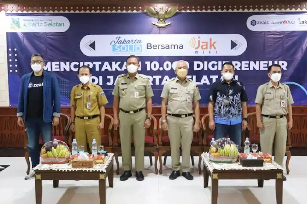 Buka Literasi Digital Jakarta Solid, Wali Kota Jaksel Cetak 10 Ribu Digipreneur