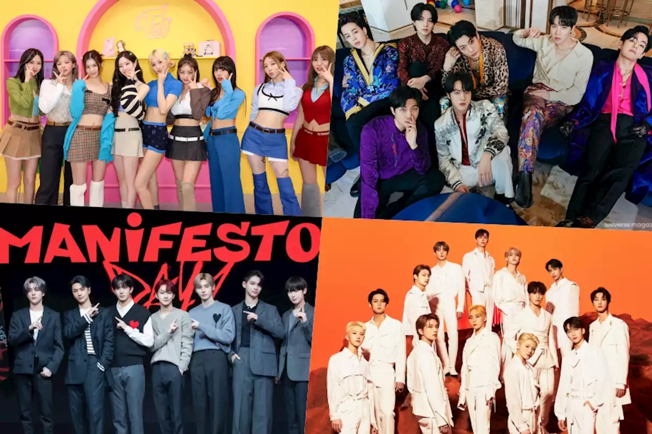 TWICE, BTS, ENHYPEN, SEVENTEEN, TXT, NewJeans, ITZY, And BLACKPINK Claim Top Spots On Billboard’s World Albums Chart