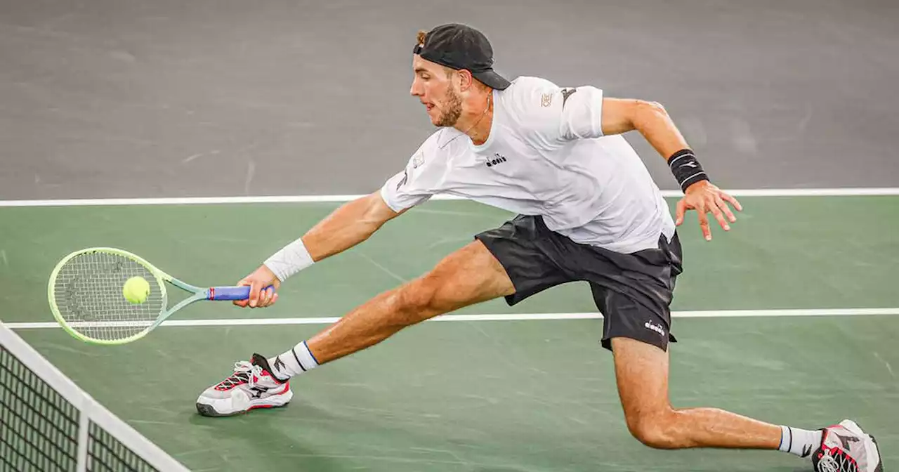 Davis Cup in Hamburg: Struff bringt Deutschland in Führung