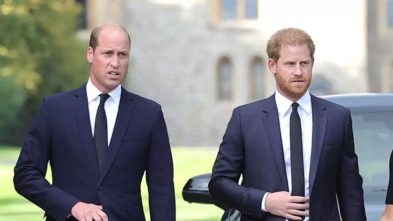 Harry & William Reunited for Dinner Before The Queen’s Coffin Procession