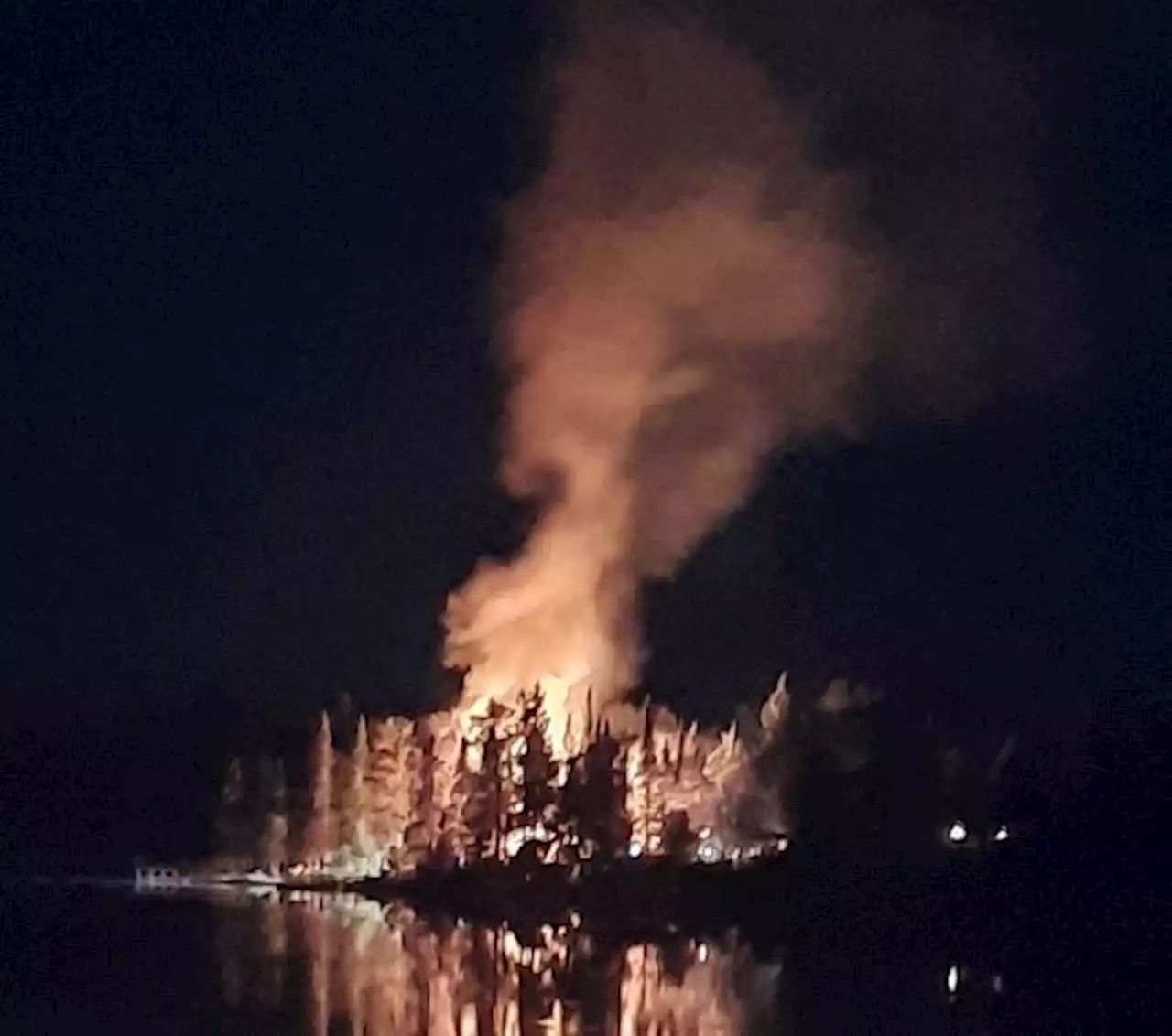 Fire destroys sauna building at Warnica Lake bible camp