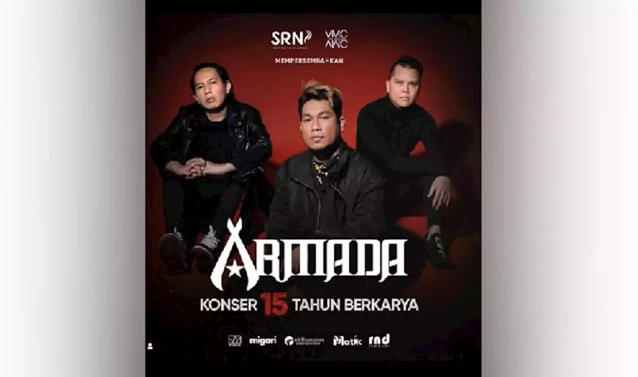 Rayakan 15 Tahun Berkarya, Armada Bakal Gelar Konser di 15 Kota