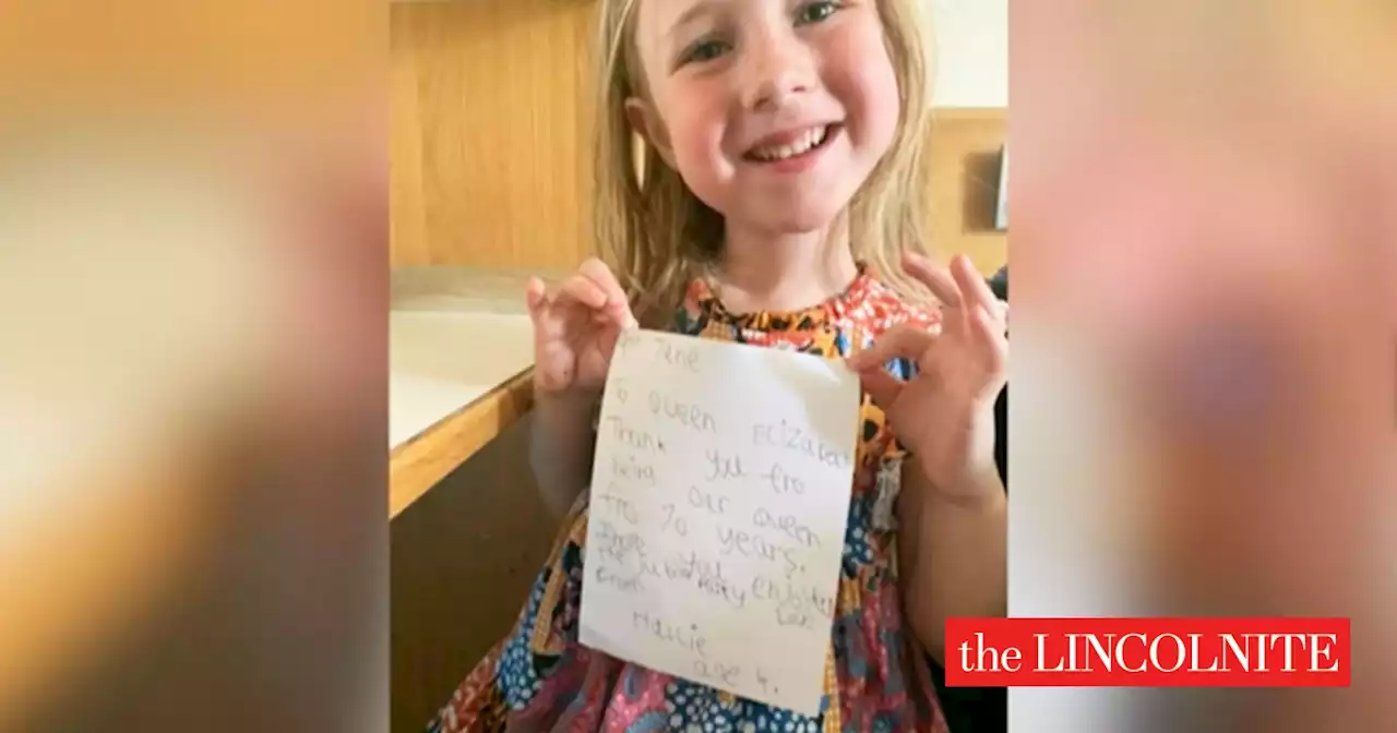 Five-year-old Lincolnshire girl receives Royal surprise in post