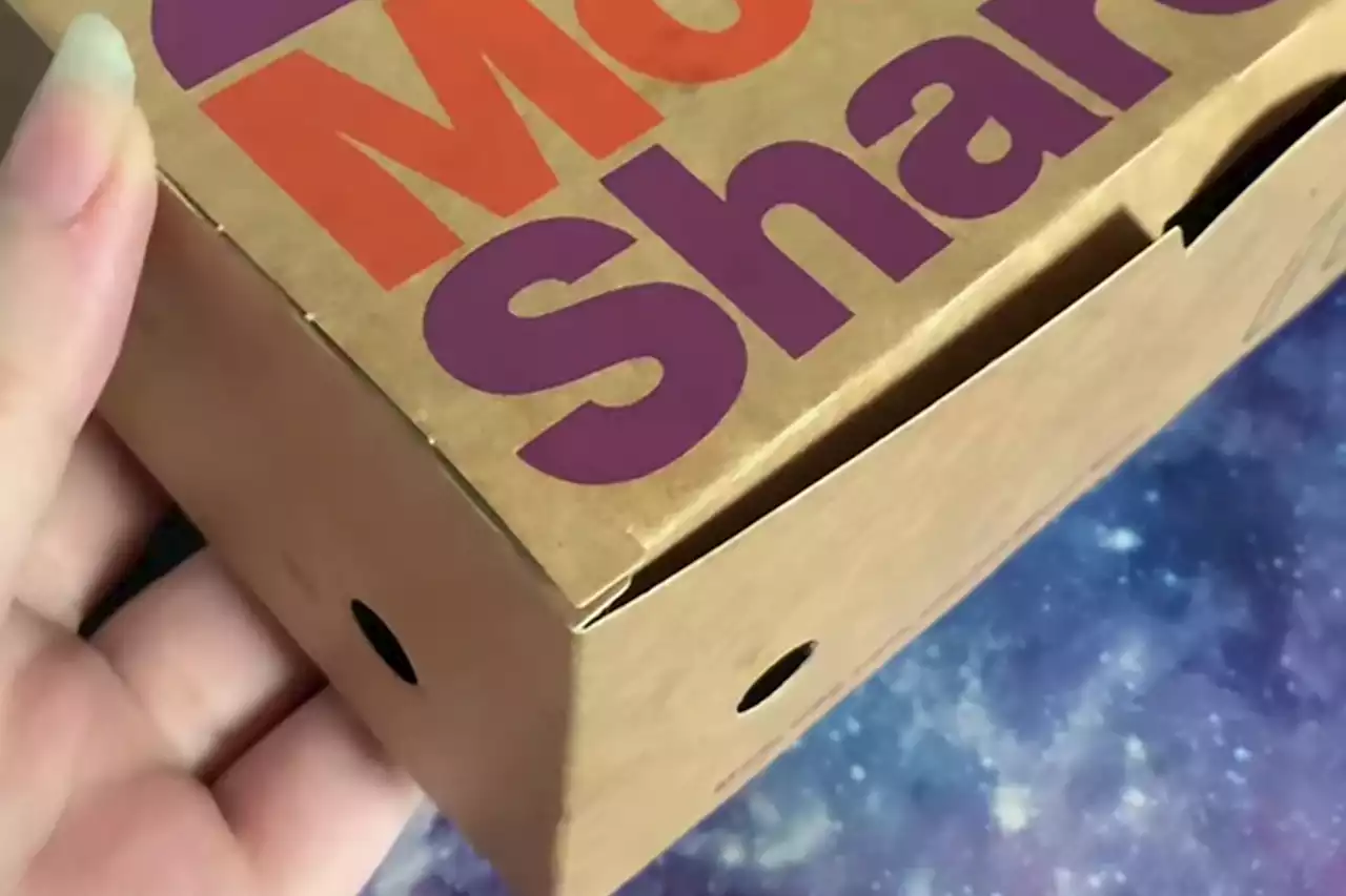 Woman questions why McDonald's nugget boxes have holes in the side