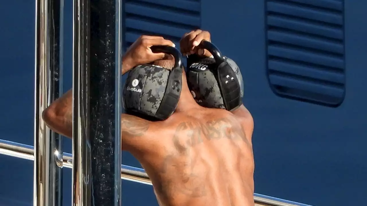 LeBron James Workout On Italy Vacation