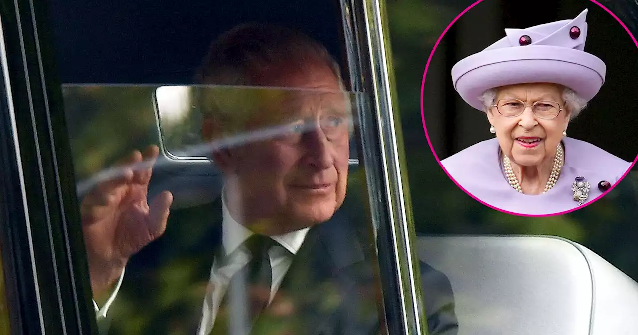 King Charles Waves to Mourners Before Queen Elizabeth II's Procession