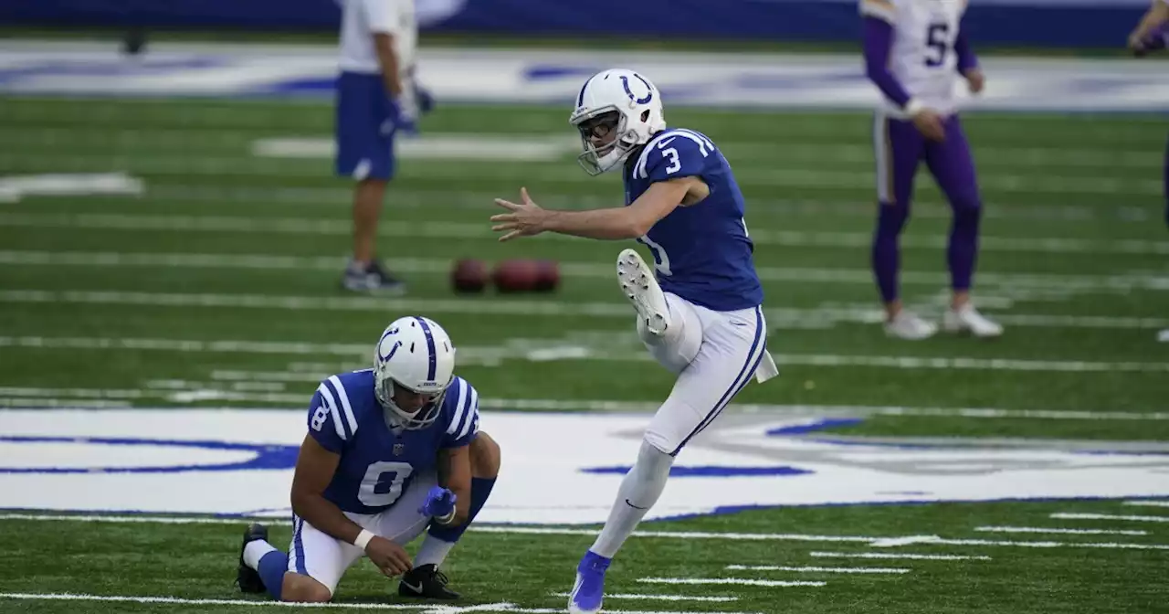 Colts waive kicker Rodrigo Blankenship