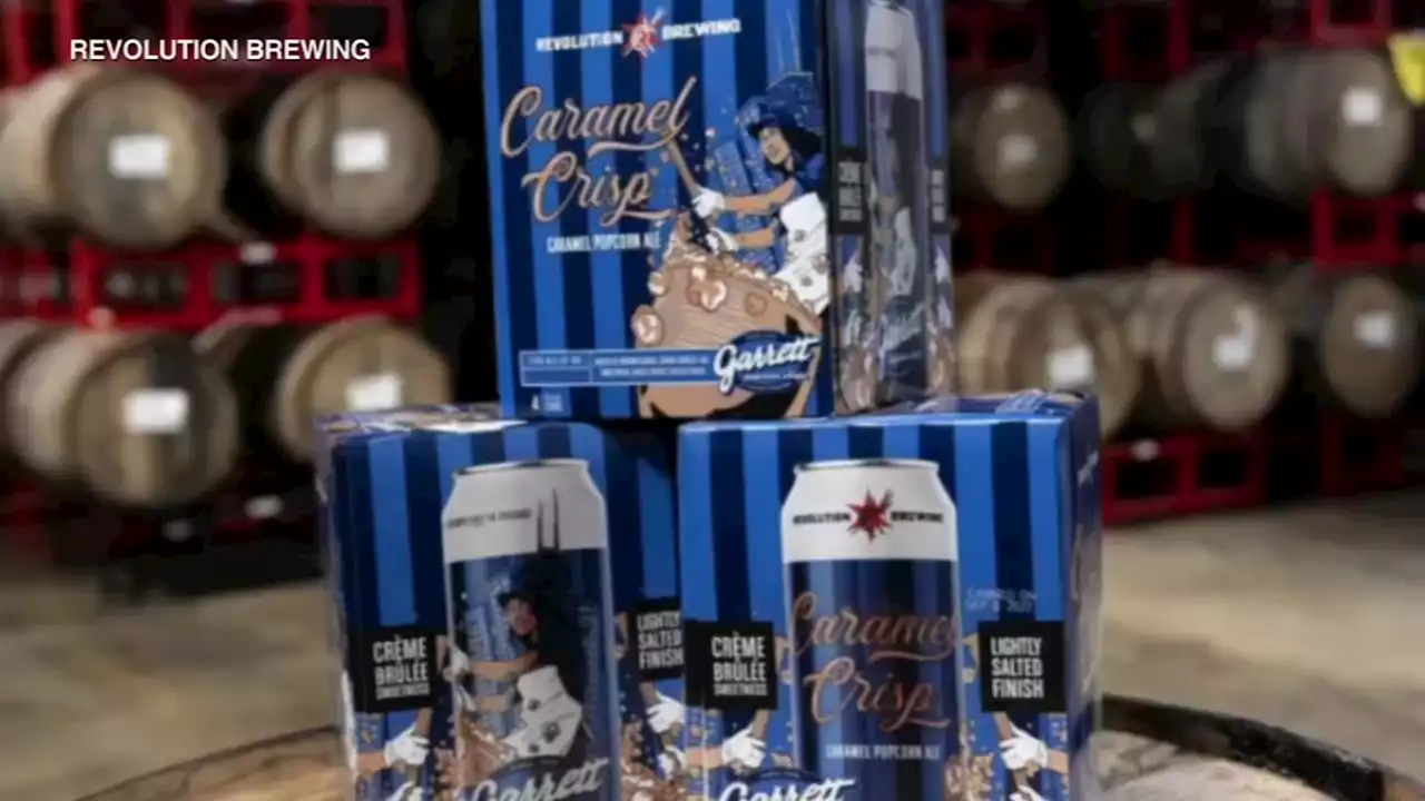 Revolution Brewing, Garrett's Popcorn team up for fall beer featuring CaramelCrisp popcorn